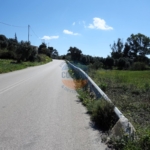 FOR SALE- CORNER LAND OLIVE GROVE & VINEYARD OF 8.173 SQ.M WITH STORAGE OF 23,42 SQ.M ON IN LIXOURI THE MAIN ROAD.